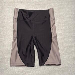 Black and Gray Jordan Athletic Shorts